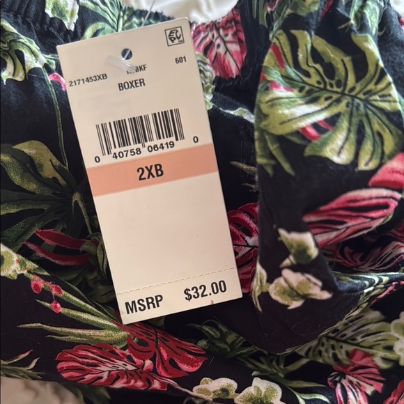 Tommy Bahama Men’s Boxer Shorts, Tropical print, Big & Tall Size 2XB, NWT - Picture 4 of 9